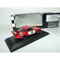 PORSCHE 911 CARRERA RSR 3.0 N°58 LE MANS 1975 MINICHAMPS 1:43 5ème