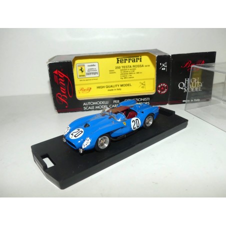 FERRARI 250 GTO NÂ°20 LE MANS 1962 BANG 402 1:43 Abd