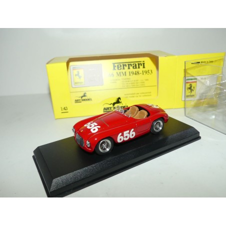 FERRARI 166 MM N°656 MILLE MIGLIA 1950 ART MODEL ART041 1:43