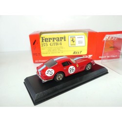 FERRARI 275 GTB/4 N°26 LE MANS 1966 BEST 9102 1:43