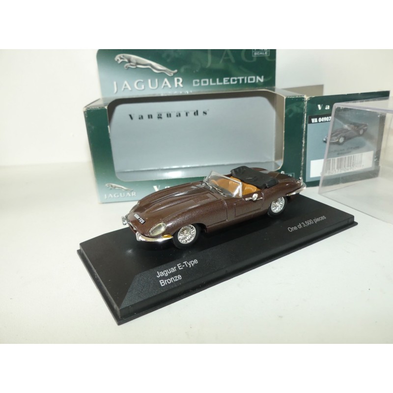 JAGUAR TYPE E Cabriolet Bronze VANGUARDS V04907 1:43