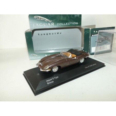 JAGUAR TYPE E Cabriolet Bronze VANGUARDS V04907 1:43