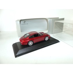 PORSCHE 911 CARRERA 4S 997 Rouge Vin MINICHAMPS 1:43