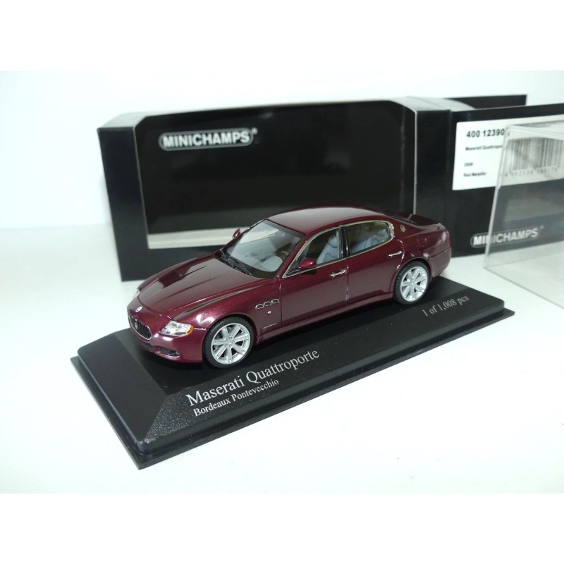 MASERATI QUATTROPORTE 2009 Bordeaux MINICHAMPS 1:43