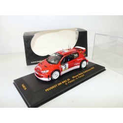 PEUGEOT 206 WRC RALLYE CATALOGNE 2003 PANIZZI IXO RAM129 1:43 1er