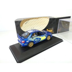 SUBARU IMPREZA RALLYE TOUR DE CORSE 2004 HIRVONEN IXO RAM157 1:43  10Ã¨me