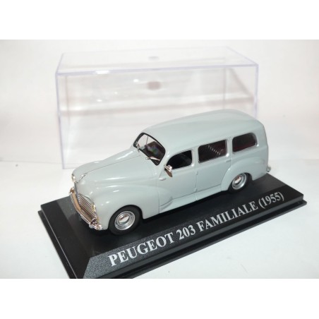 PEUGEOT 203 FAMILIALE 1955 Gris ALTAYA 1:43