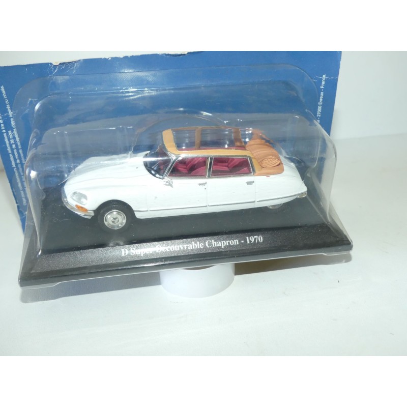 CITROEN DS D SUPER DECOUVRABLE CHAPRON 1970 Blanc NOREV 1:43