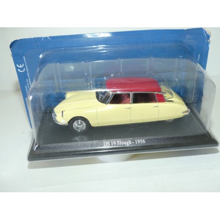 CITROEN DS 19 SLOUGH 1956 Jaune UNIVERSAL HOBBIES  1:43 blister