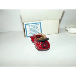 PEUGEOT 202 BERLINE DECOUVRABLE Rouge PROVENCE POULAGE 1:43