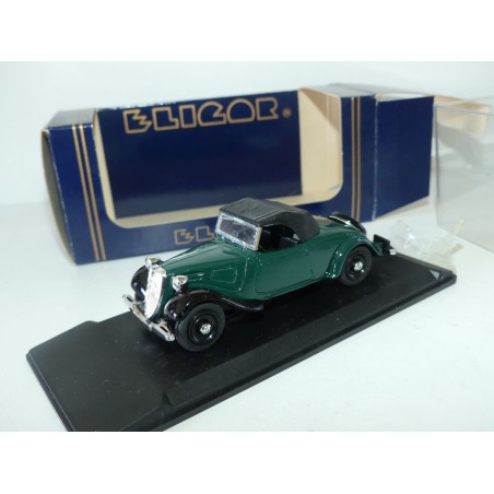 CITROEN TRACTION 7C CABRIOLET CAPOTE Noire Vert ELIGOR 1002B 1:43