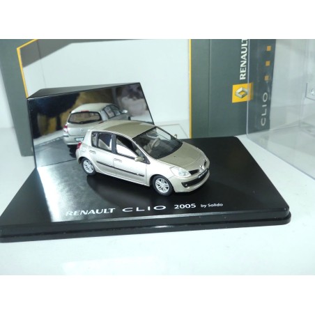 RENAULT CLIO III 5 Portes 2005 Beige SOLIDO 1:43