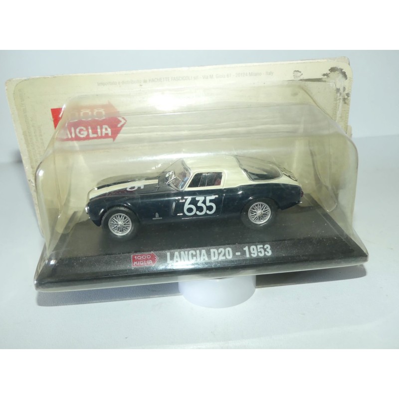 LANCIA D20 N°635 1000 MIGLIA 1953 PRESSE 1:43 sous blister