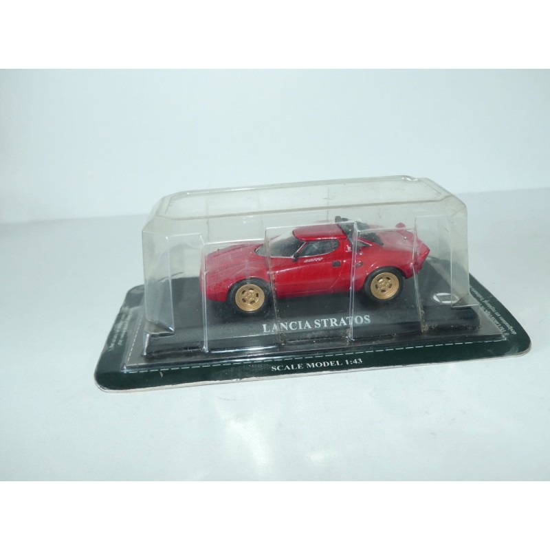 LANCIA STRATOS Rouge DEL PRADO 1:43 blister