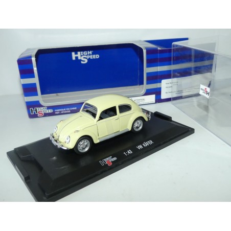 VW COCCINELLE Crème HIGH SPEED 1:43