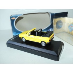 VW GOLF I CABRIOLET 1974 Jaune SOLIDO 1:43