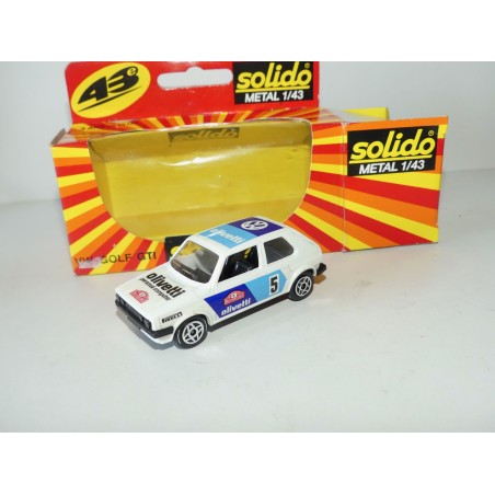 VW GOLF II GTi RALLYE MONTE CARLO 1987 SOLIDO 1:43