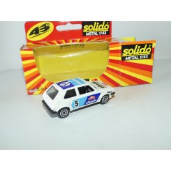 VW GOLF II GTi RALLYE MONTE CARLO 1987 SOLIDO 1:43