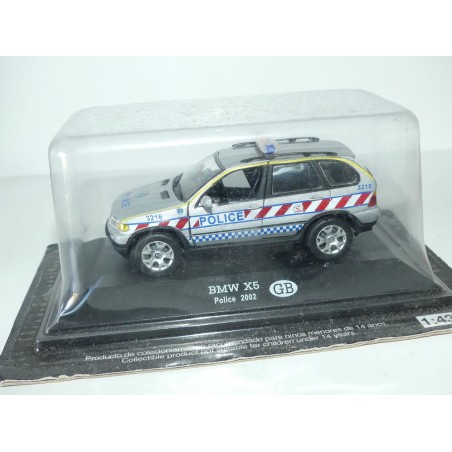 BMW X5 POLICE DE GB 2002 FABBRI 1:43