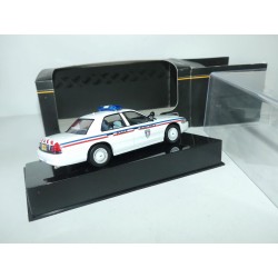 FORD CROWN POLICE MUNICIPAL MONTPELLIER IXO MOC047 1:43