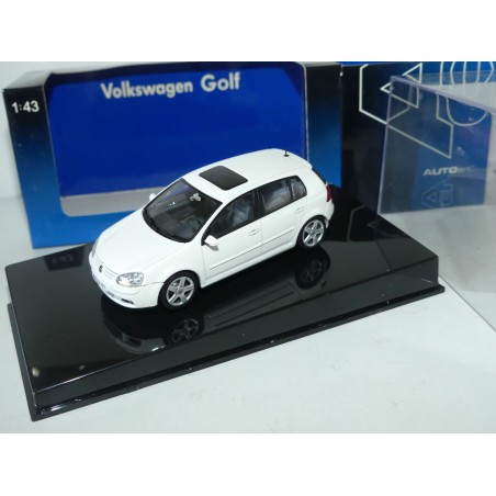 VW GOLF V 5 Portes Rouge AUTOART 1:43