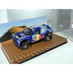 VW TOUAREG N°310 RALLYE A DAKAR 2005 KLEINSCHMIDT MINICHAMPS 1:43 3ème