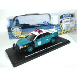 FORD POLICE INTERCEPTOR POLICE DE NEW YORK 2014 GREENLIGHT 1:43