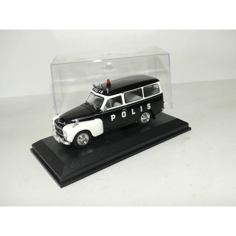 VOLVO DUETT 1953 POLIS SUEDE POLICE ATLAS 1:43