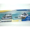 RENAULT TRAFIC ET PEUGEOT 206 POLICE MUNICIPAL CARARAMA 1:43