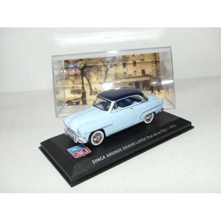 SIMCA ARONDE GRAND LARGE Rue de la paix 1956 ALTAYA 1:43