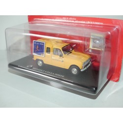 RENAULT 4 F4 LA POSTE IXO PRESSE 1:43