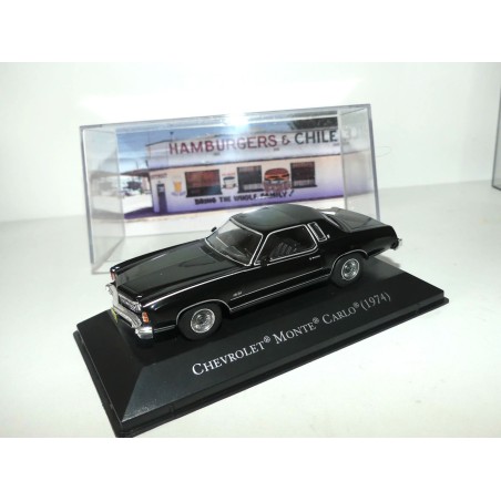 CHEVROLET MONTE CARLO 1974 Noir ALTAYA 1:43