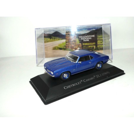 CHEVROLET CAMARO ZLI 1969 Bleu ALTAYA 1:43