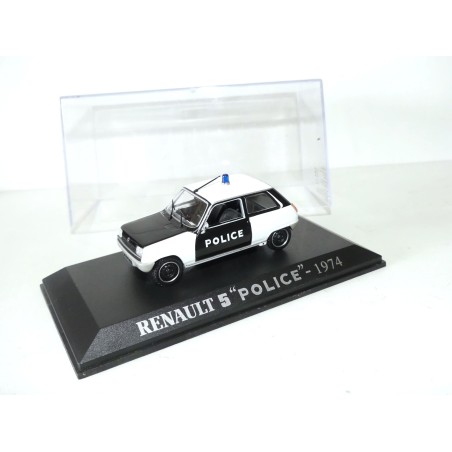 RENAULT 5 POLICE 1974 UNIVERSAL HOBBIES Collection M6 1:43