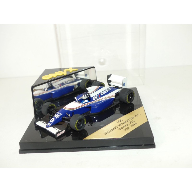 WILLIAMS RENAULT FW15C GP 1994 D. HILL TEST ONYX 188 1:43