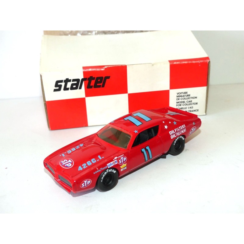 DODGE CHARGER N°11 NASCAR 1972 B. BAKER STARTER 1:43