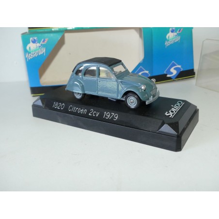 CITROEN 2CV Bleu 1979 SOLIDO 1:43