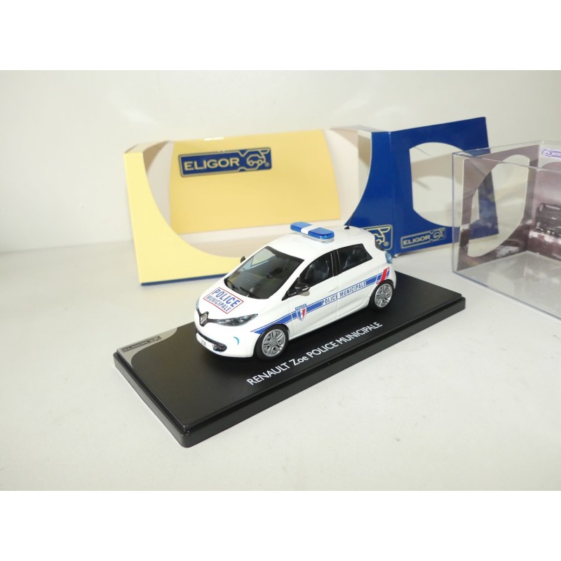 RENAULT ZOE POLICE MUNICIPALE ELIGOR 1:43