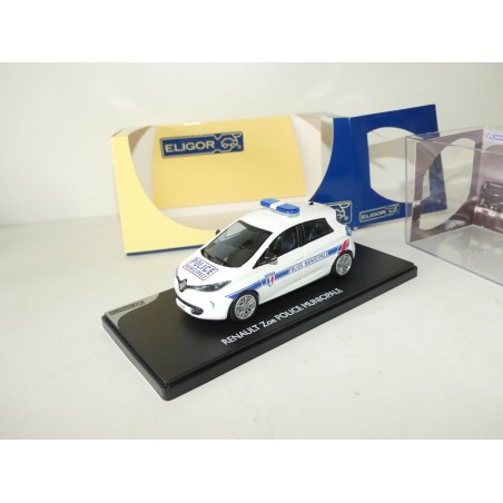 RENAULT ZOE POLICE MUNICIPALE ELIGOR 1:43