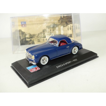 SIMCA 8 SPORT 1952 Bleu ALTAYA 1:43