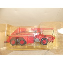 CAMION POMPIERS N°030 BERLIET TBO CAMION GRUE 1959 IXO PRESSE 1:43