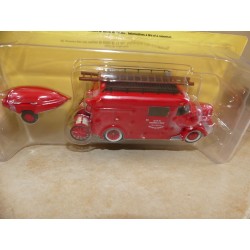 CAMION POMPIERS N°033 LAFFLY TYPE BSS 163 GOURNAY EN BRAY HACHETTE 1:43