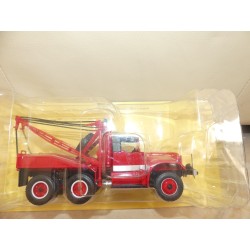 CAMION POMPIERS N°046 DIAMOND T 969 Grue Holmes IXO PRESSE 1:43