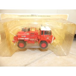 CAMION POMPIERS N°029 UNIC 75 CCFF MOYEN IXO PRESSE 1:43