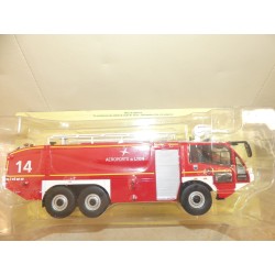 CAMION POMPIERS NÂ°050 SIDES S3X AEROPORT IXO PRESSE 1:43