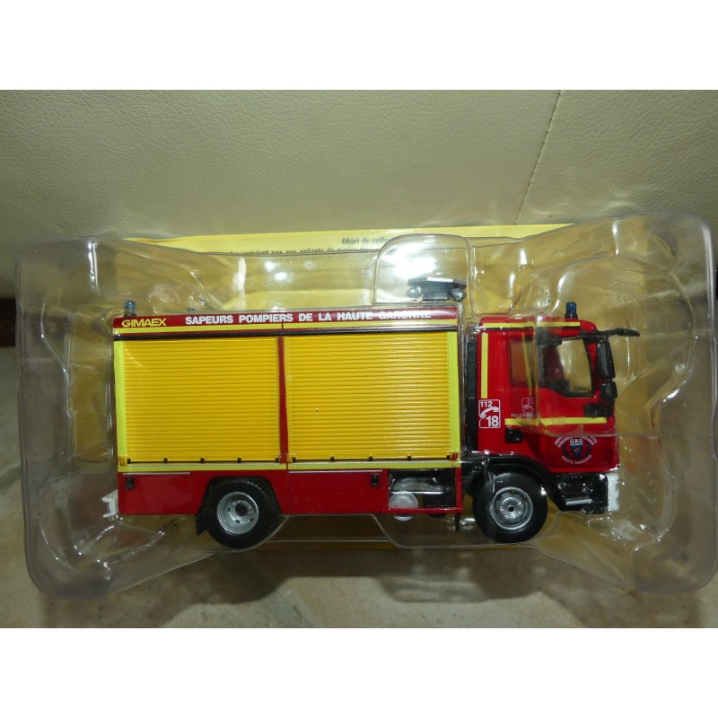 CAMION POMPIERS N°077 GIMAEX MAN TGL 8.22 TOULOUSE IXO PRESSE 1:43