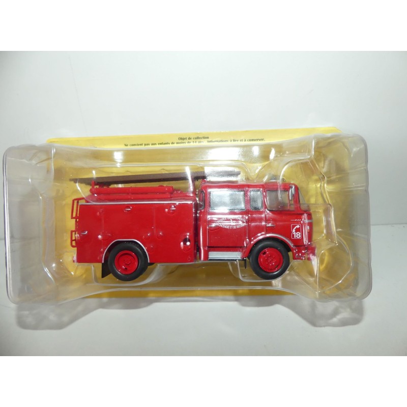 CAMION POMPIERS N°093 FPT BERLIET GAK 20H IXO PRESSE 1:43