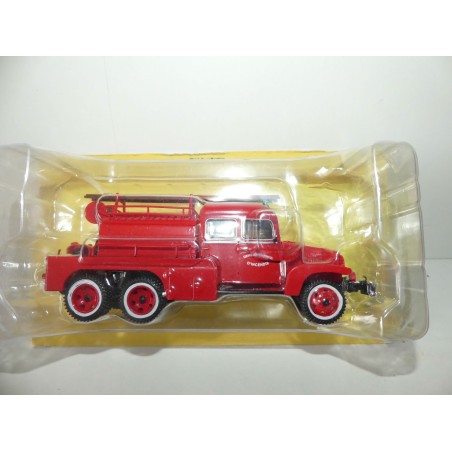 CAMION POMPIERS N°097 GMC Cabine double CITERNE IXO PRESSE 1:43