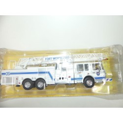 CAMION POMPIERS N°098 US FIRE Leader BY Smela from Charlotte IXO PRESSE 1:43