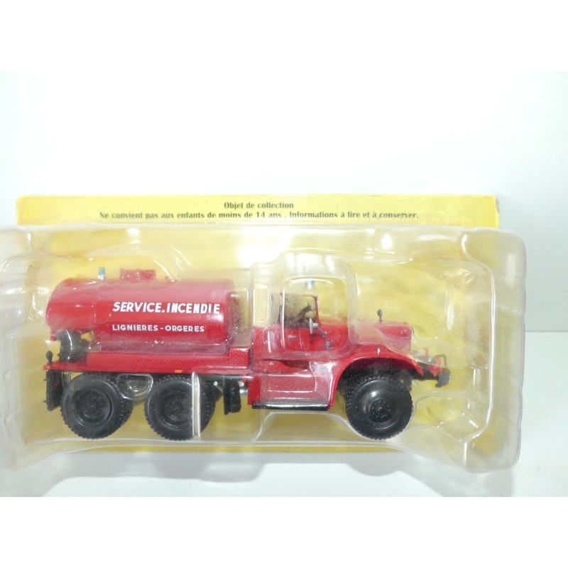 CAMION POMPIERS N°132 MAN TGL 8-220 IXO PRESSE 1:43